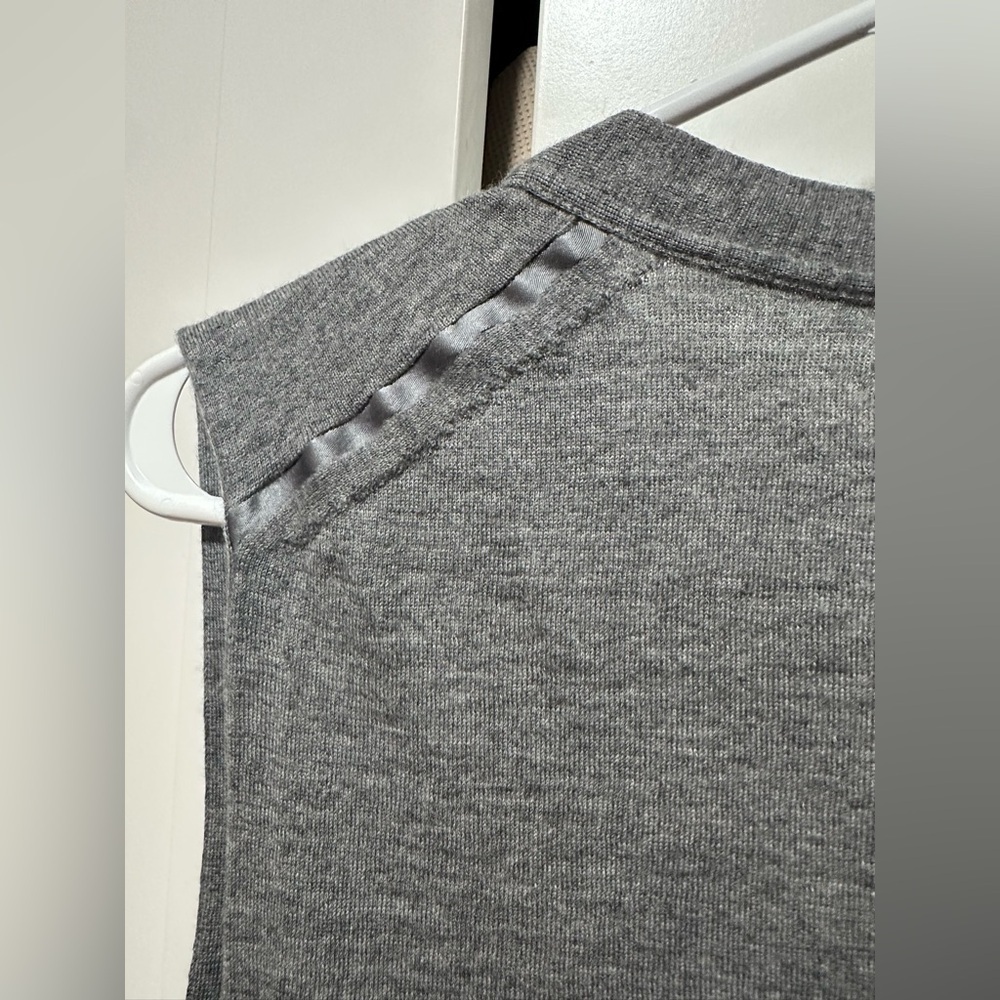 Yves Saint Laurent Gray Button-Up Vest size L - Picture 8 of 10